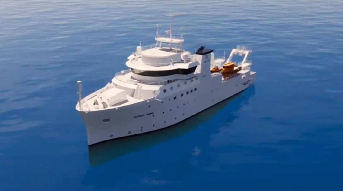 Nave oceanografica Arcadia, operativa nel 2027