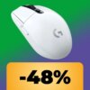 Il mouse Logitech G305 è in offerta su Amazon al minimo storico: 12.000 DPI, batteria infinita e 6 pulsanti programmabili