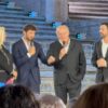 Premio Biagio Agnes, l’atteso abbraccio tra Gerry Scotti e Stefano De Martino