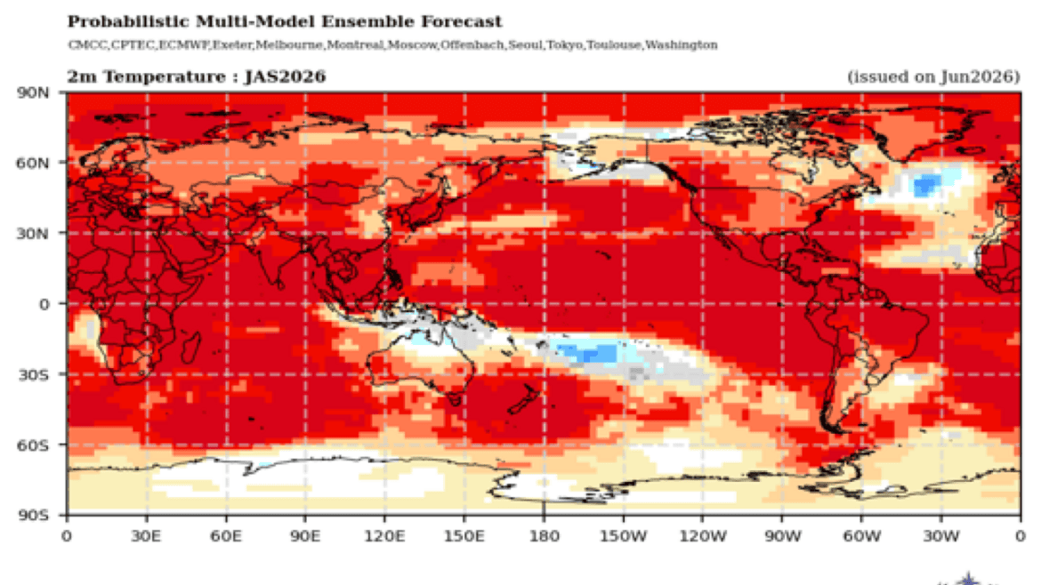 Estate 2026, probabili temperature superiori alla media in Europa – Terra e Poli